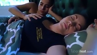 Innocent-Looking Stepson Sneaks Into Sleeping Stepmom'S Room