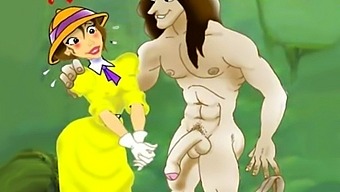 Tarzan And Jane'S Intense Encounter With A Group Of Horny Teens