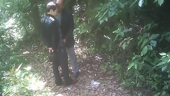 Gay Park Encounter With Asian Amateur