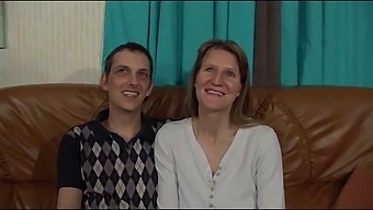 Amateur Video Of A Sexually Adventurous Housewife Indulging In Intimacy With Her Spouse On Camera