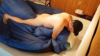 Friends Get Intimate On The Bed And Leave It Covered In Cum