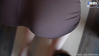 Step-Sister'S Yoga Session Turns Into Steamy Encounter With Big Dick And Cum Facial
