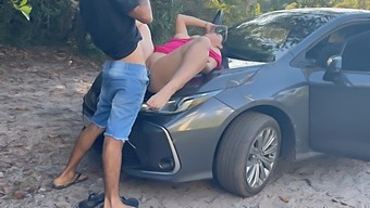 A Couple'S Outdoor Adventure With Oral And Vaginal Sex