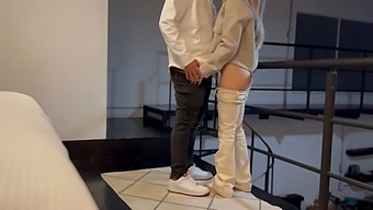 Amateur Foot Fetish And Deepthroat Action In A Neighbor'S House