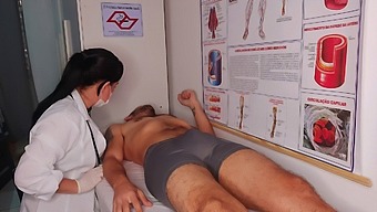 The Boy'S Dick Stood Up In Front Of The Nurse. It Was Embarrassing.